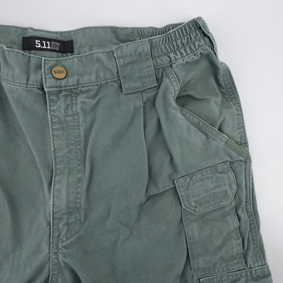 5.11 Tactical Other - 5.11 Tactical Canvas Cargo Pants Green Men 34x30 (measures 28")